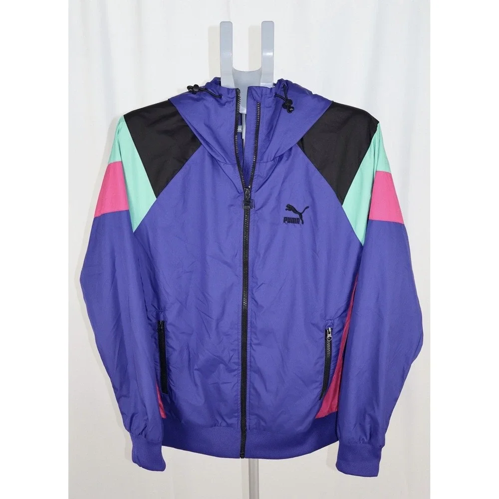 Puma Retro Hooded Windbreaker Jacket